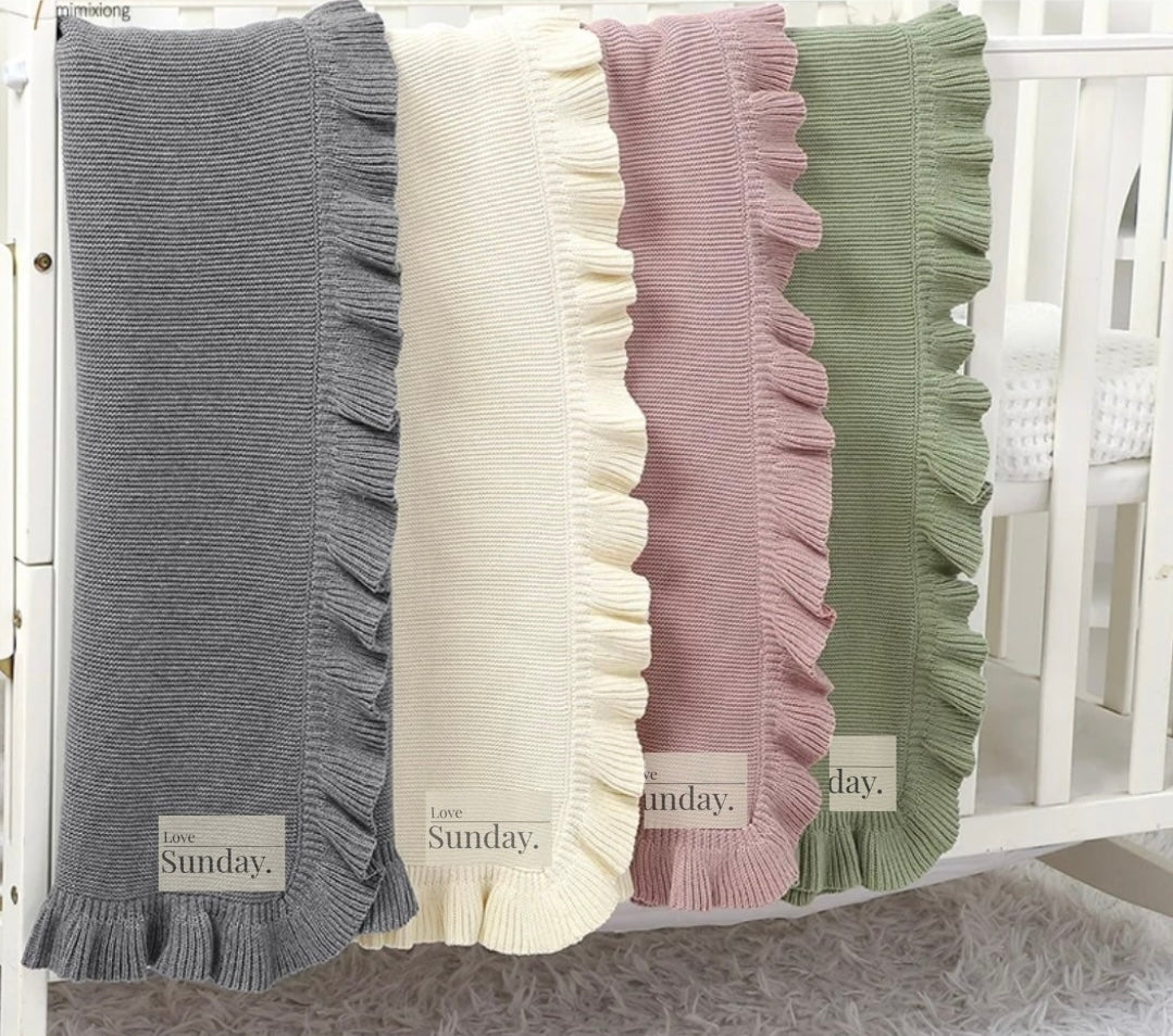 Love Sunday Frill Blanket