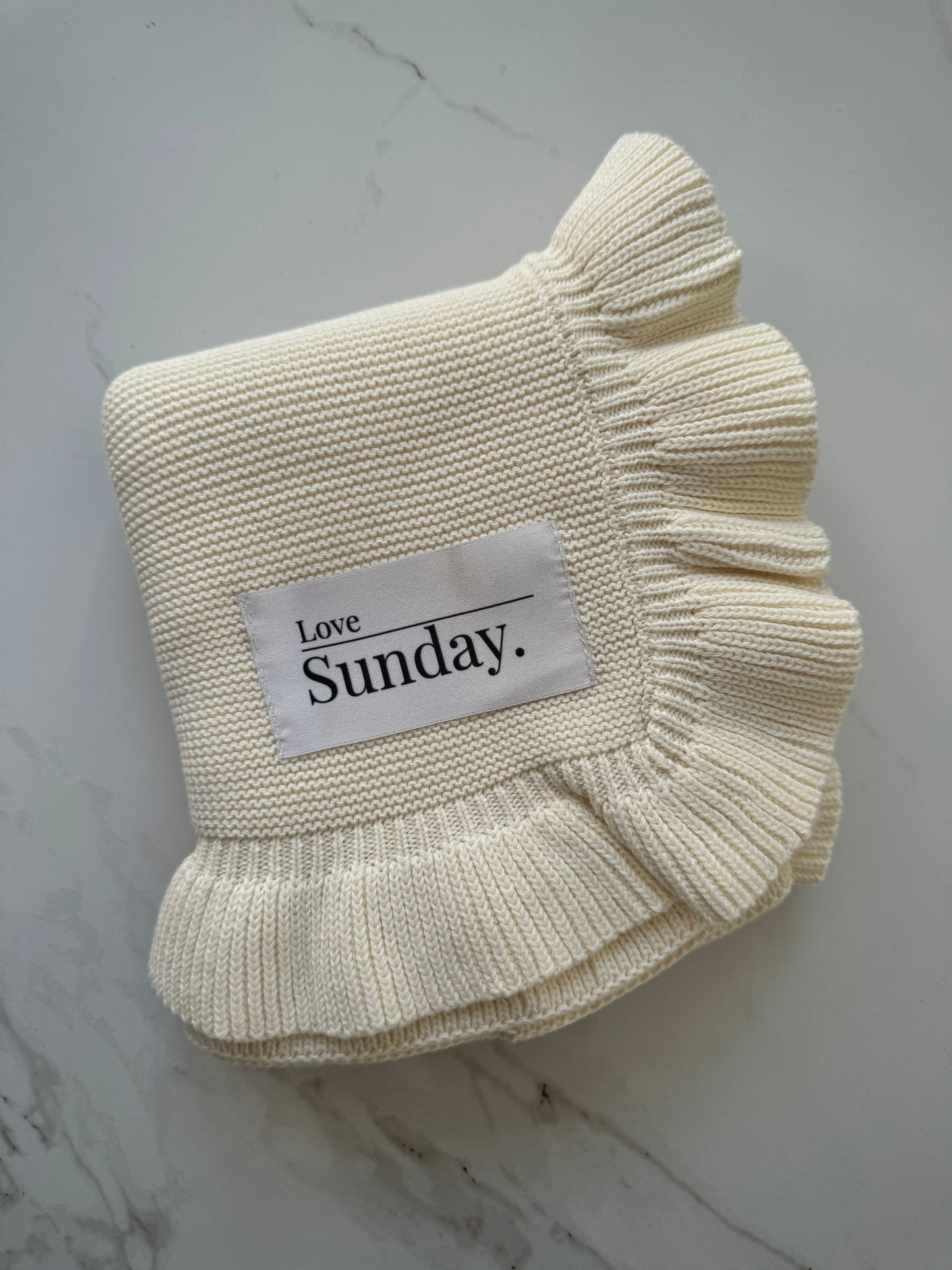 Love Sunday Frill Blanket